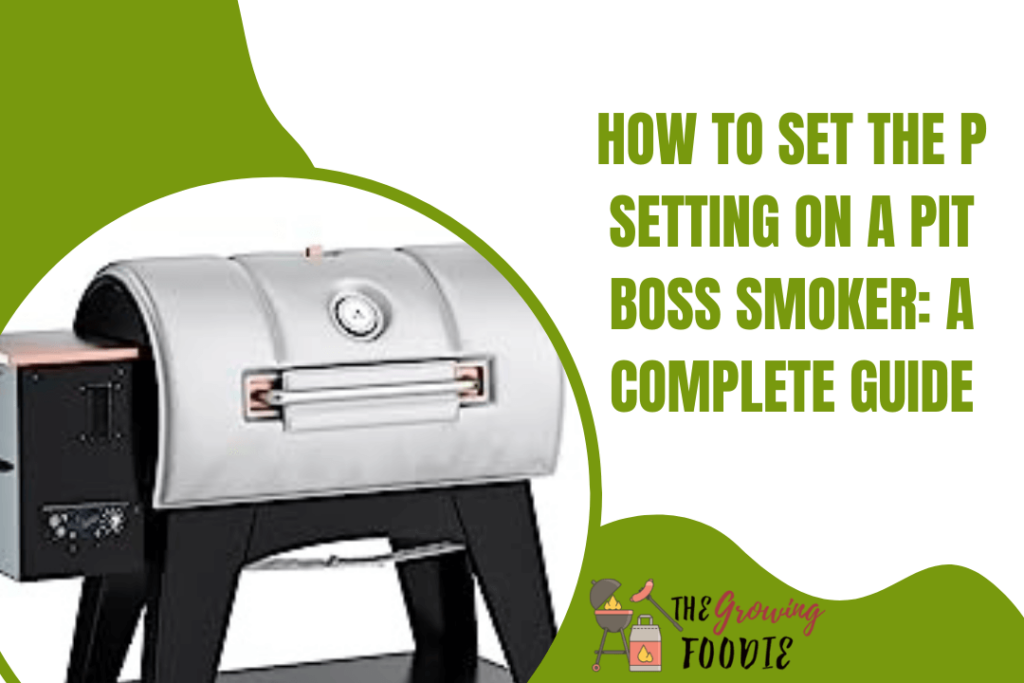 How to Set the P Setting on a Pit Boss Smoker A Complete Guide